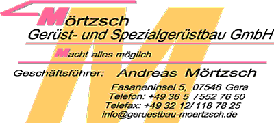 Logo Moertzsch Geruestbau